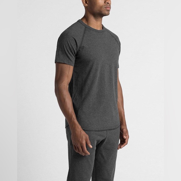 Reigning Champ Other - Reigning Champ Pima Jersey Raglan T-Shirt Heather Charcoal